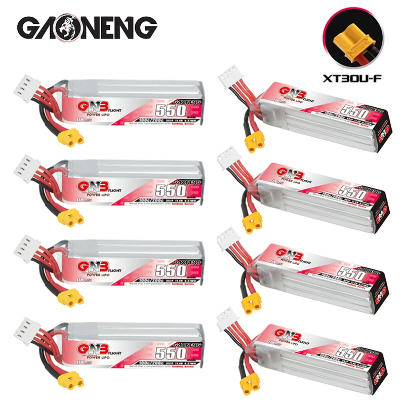 Fpv Drone Battery - GNB HV 11.4V 550mAh 100C/200C Lipo