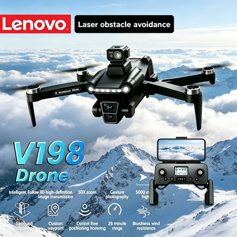 Fpv Drone Quadcopter - Obstacle Avoidance Foldable Brushless FPV Professional