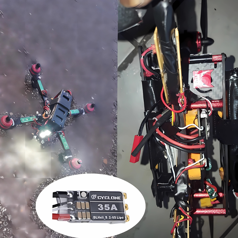 Cyclone 35A BLHeli_S ESC - Hig - đánh giá và giá Fpv Drone Quadcopter