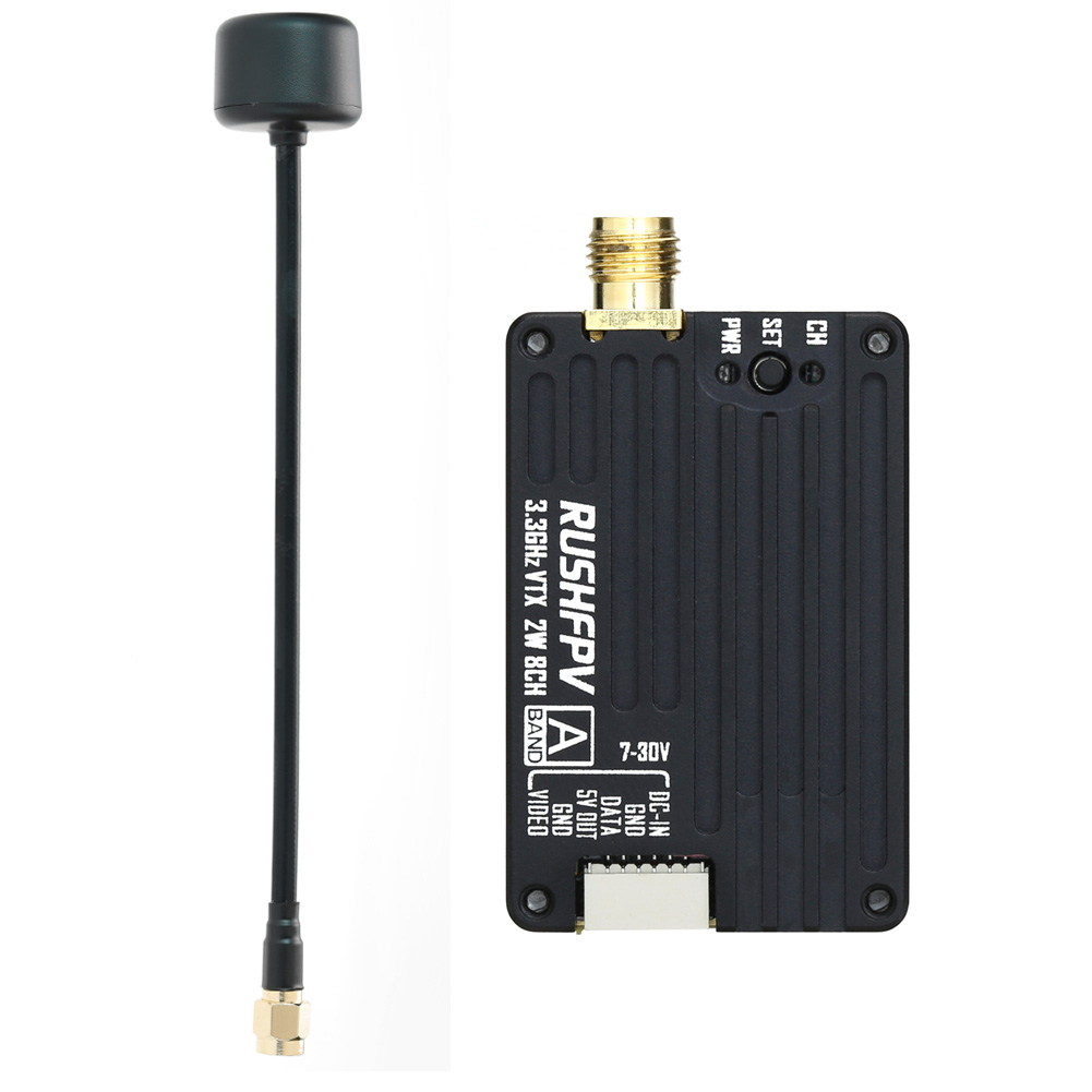 RUSHFPV 3.3G 2W VTX Transmitte - đánh giá và giá Fpv Drone Transmitter