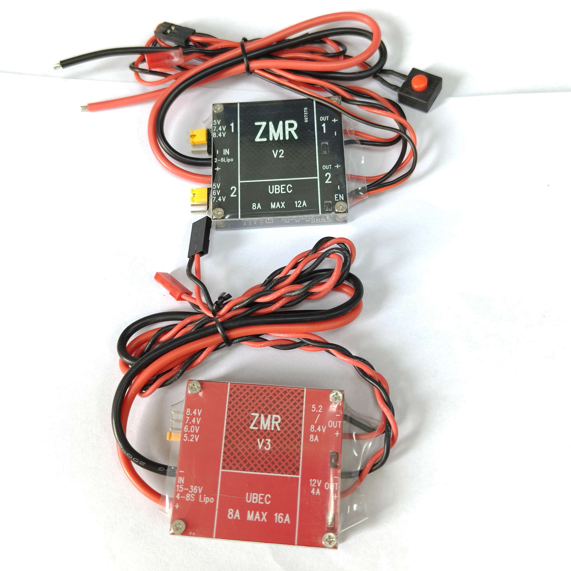 UBEC V2 V3 V4 ZMR 8A Dual BEC  - đánh giá và giá Fpv Drone Quadcopter