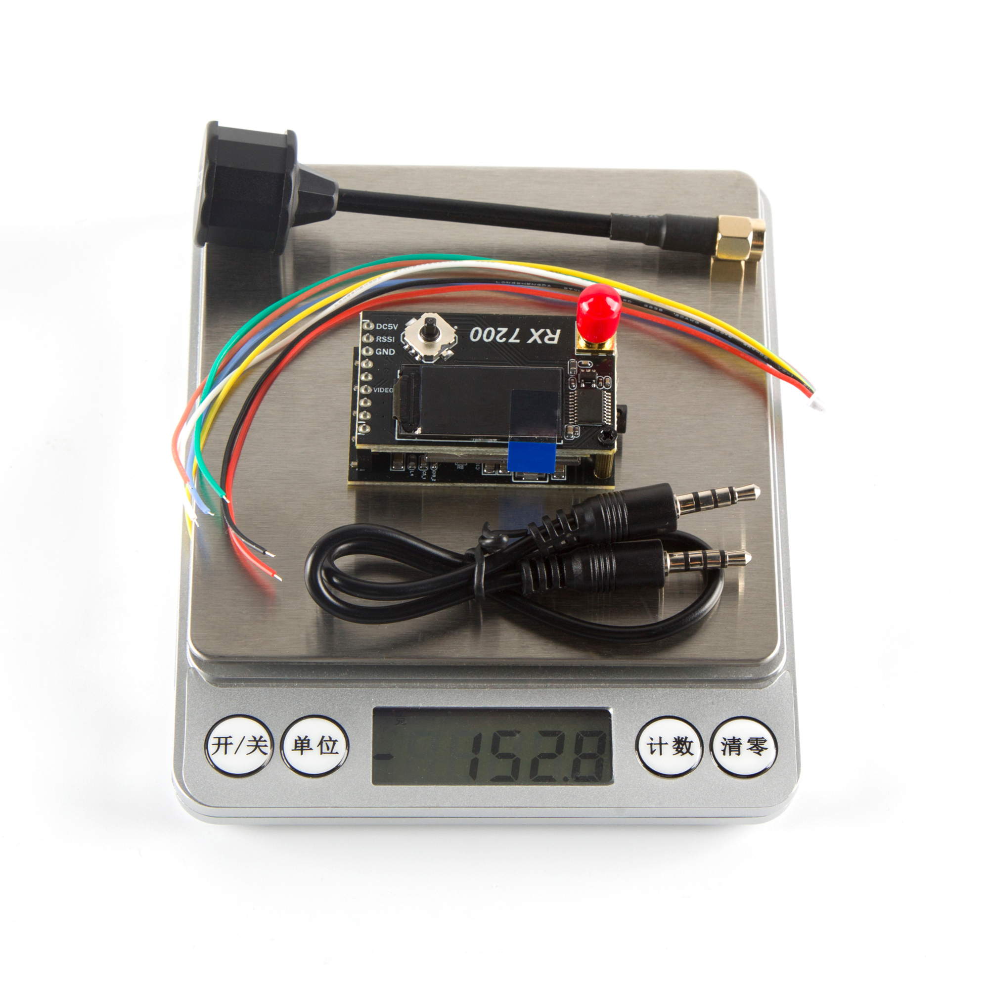 7.2G Video Receiver Module 64- - đánh giá và giá Fpv Drone Goggles