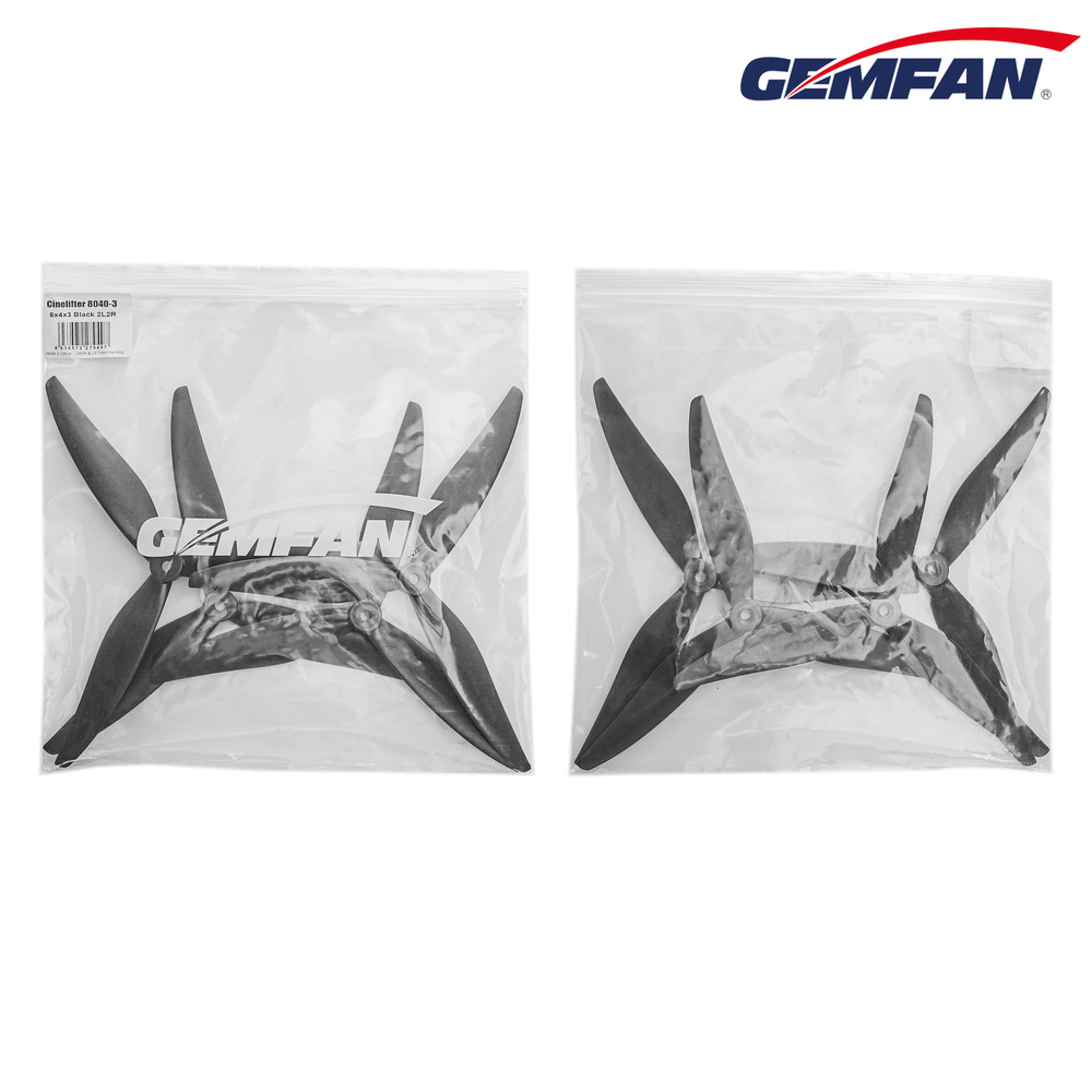 Gemfan 8040 8X4X3 3-Blade 8inc - đánh giá và giá Fpv Drone Propeller