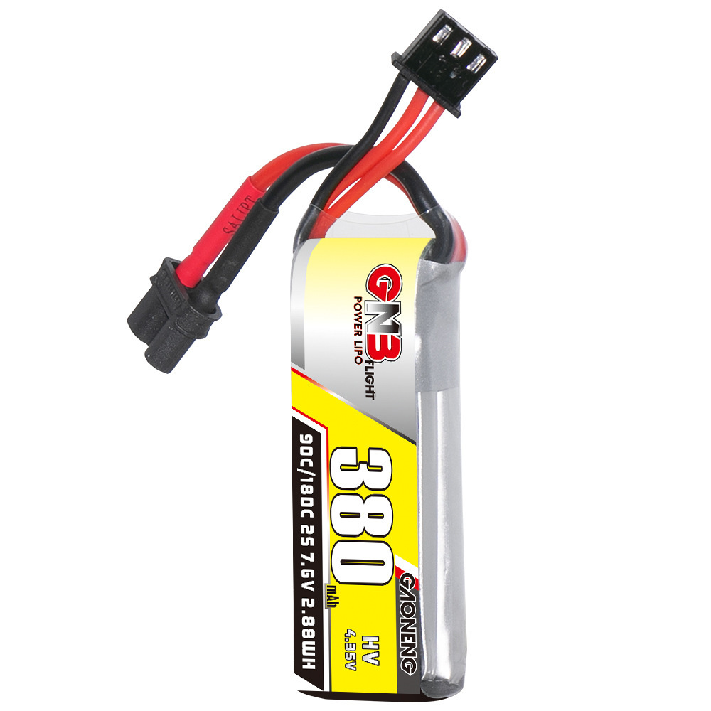 GNB 2S 7.6V 380mAh 90C/180C Li - đánh giá và giá Fpv Drone Battery