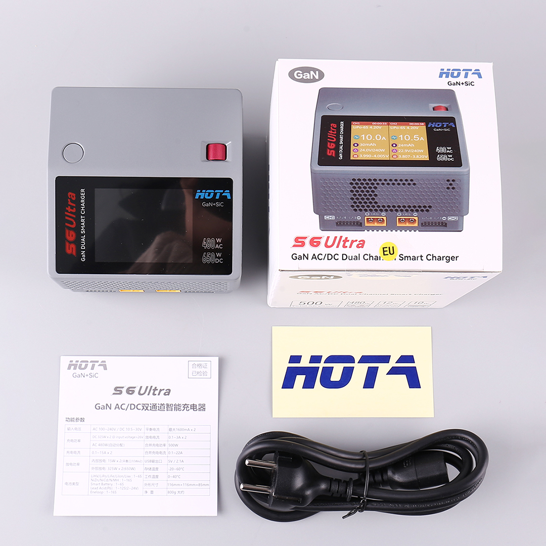 HOTA S6 Ultra Gallium Nitride  - đánh giá và giá Fpv Drone Charger