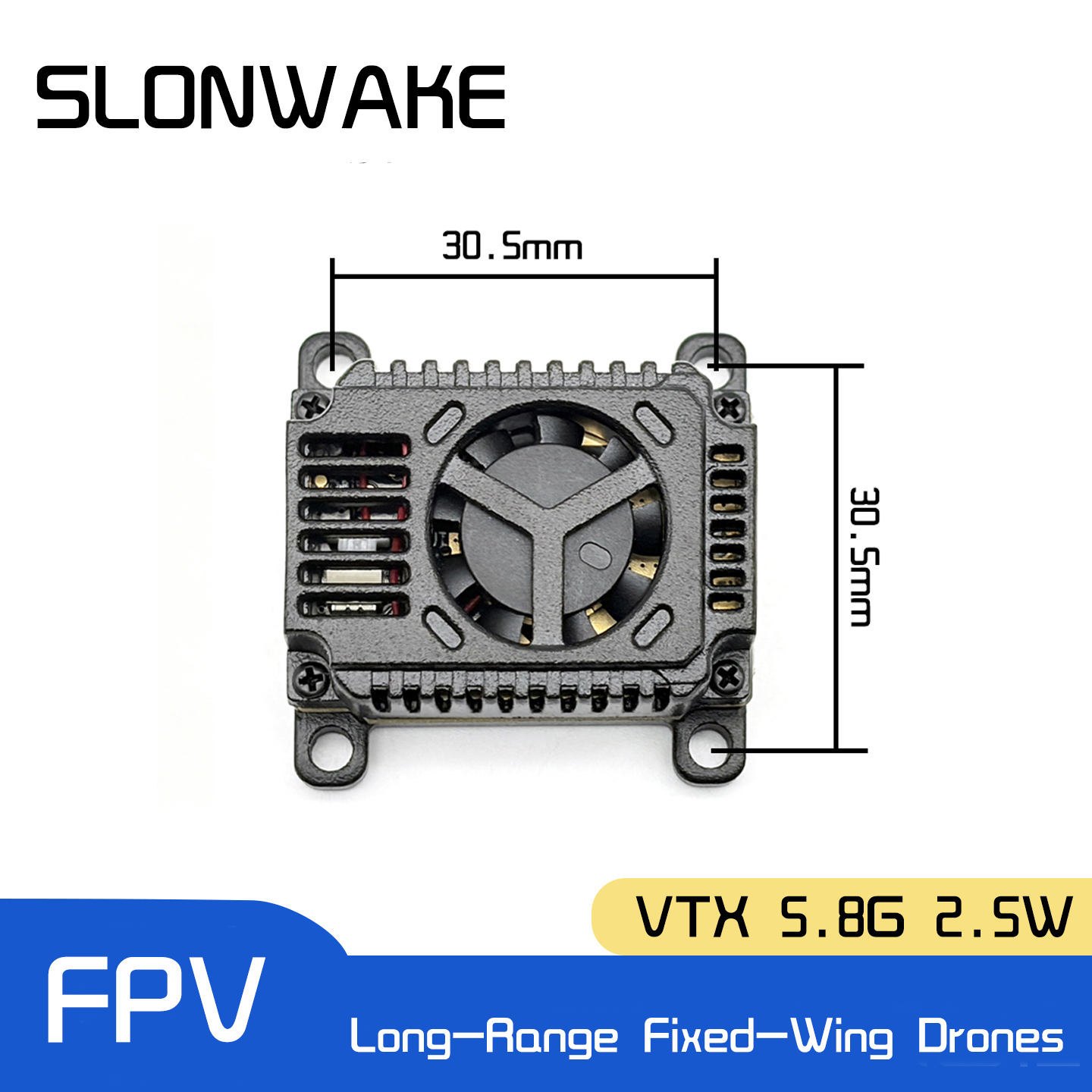 SLONWAKE 5.8G 48CH FPV Transmi - đánh giá và giá Fpv Drone Transmitter
