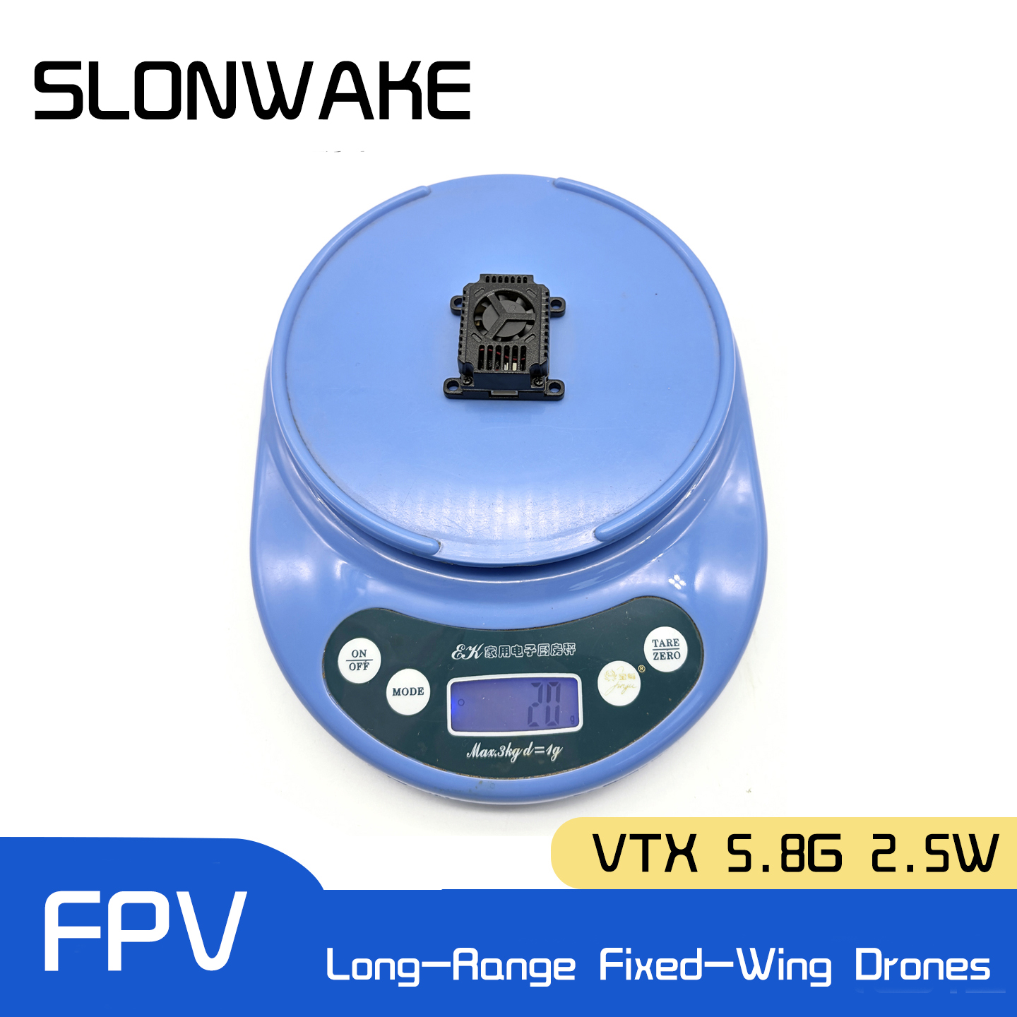 SLONWAKE 5.8G 48CH FPV Transmi - đánh giá và giá Fpv Drone Transmitter