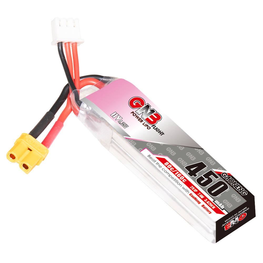 GNB LiPo Battery HV 2S 7.6V 45 - đánh giá và giá Fpv Drone Battery
