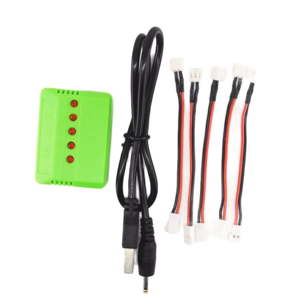 5PCS Cables And 1X 5 In 1 USB  - đánh giá và giá Fpv Drone Charger