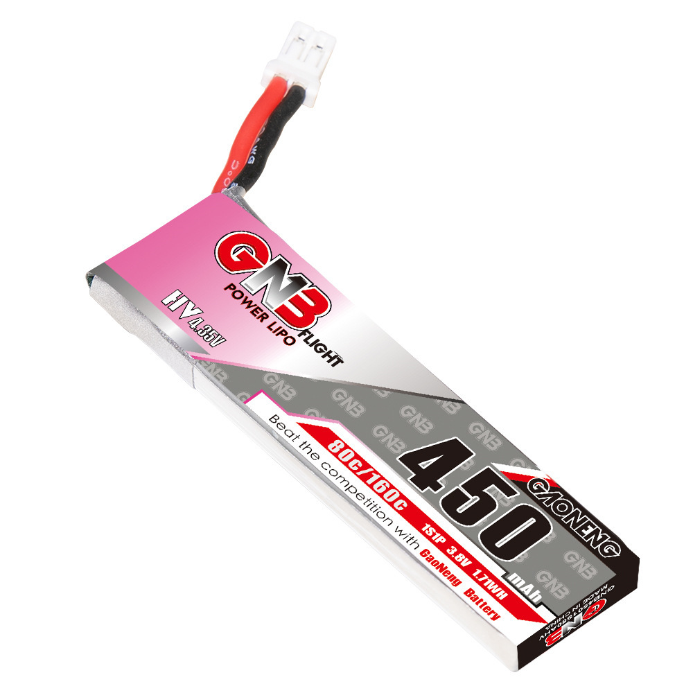 GNB HV 1S 3.8V 450mAh 80C/160C - đánh giá và giá Fpv Drone Battery