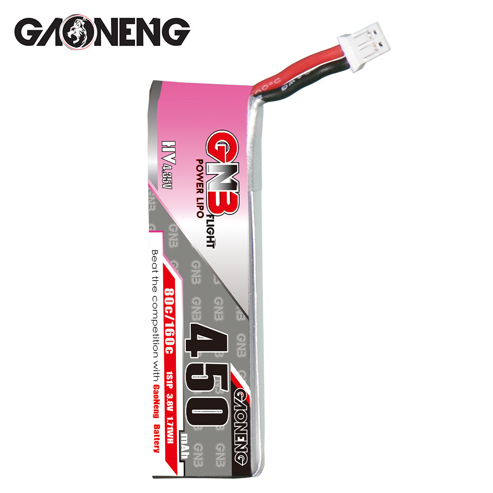 GNB HV 1S 3.8V 450mAh 80C/160C - đánh giá và giá Fpv Drone Battery