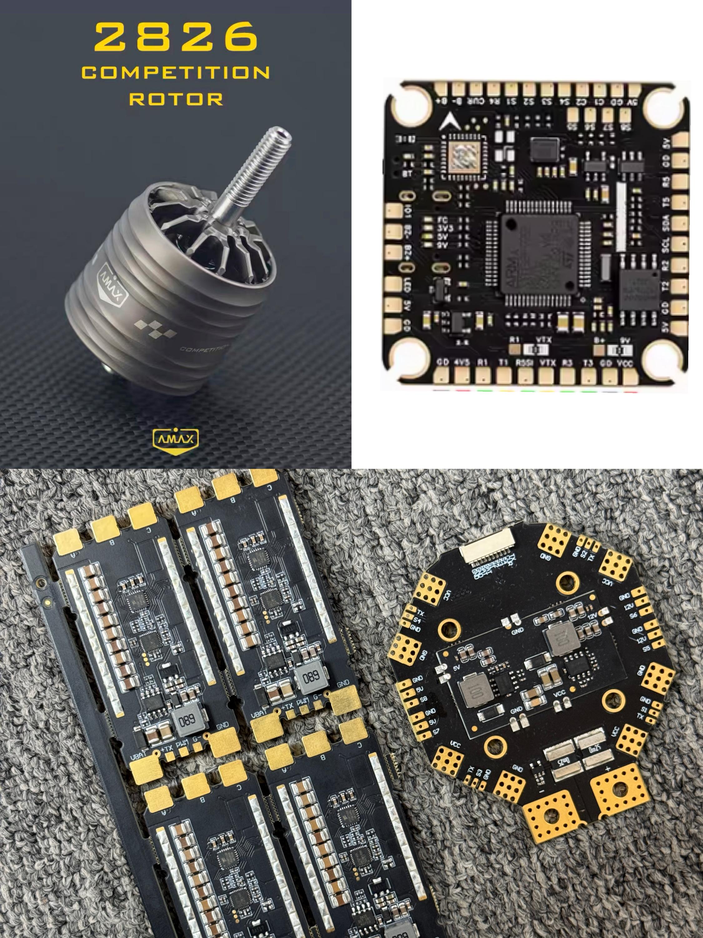 2826 800KV Brushless Motor 4PC - đánh giá và giá Fpv Drone Esc