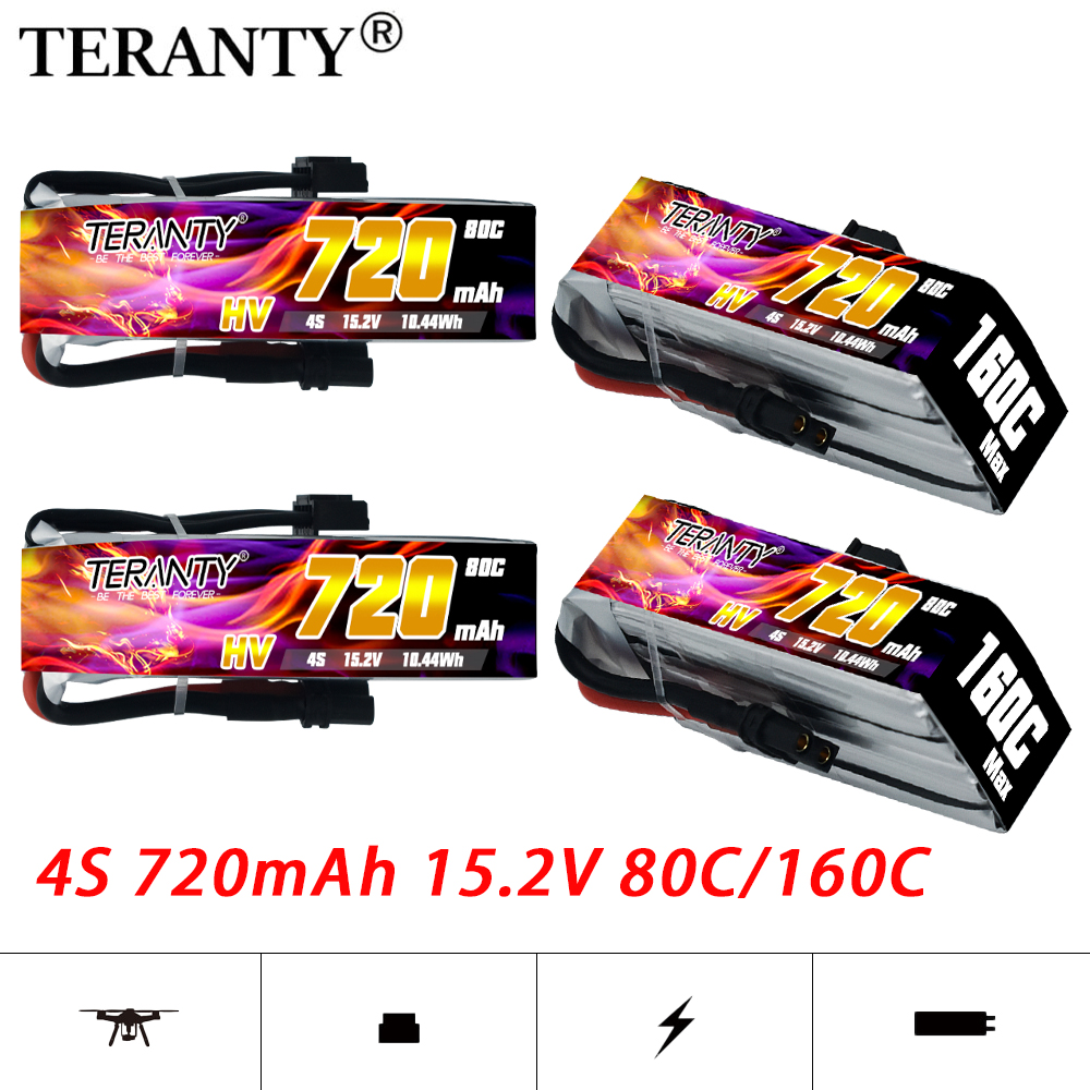 TERANTY 720mAh 4S 15.2V HV Lip - đánh giá và giá Fpv Drone Battery