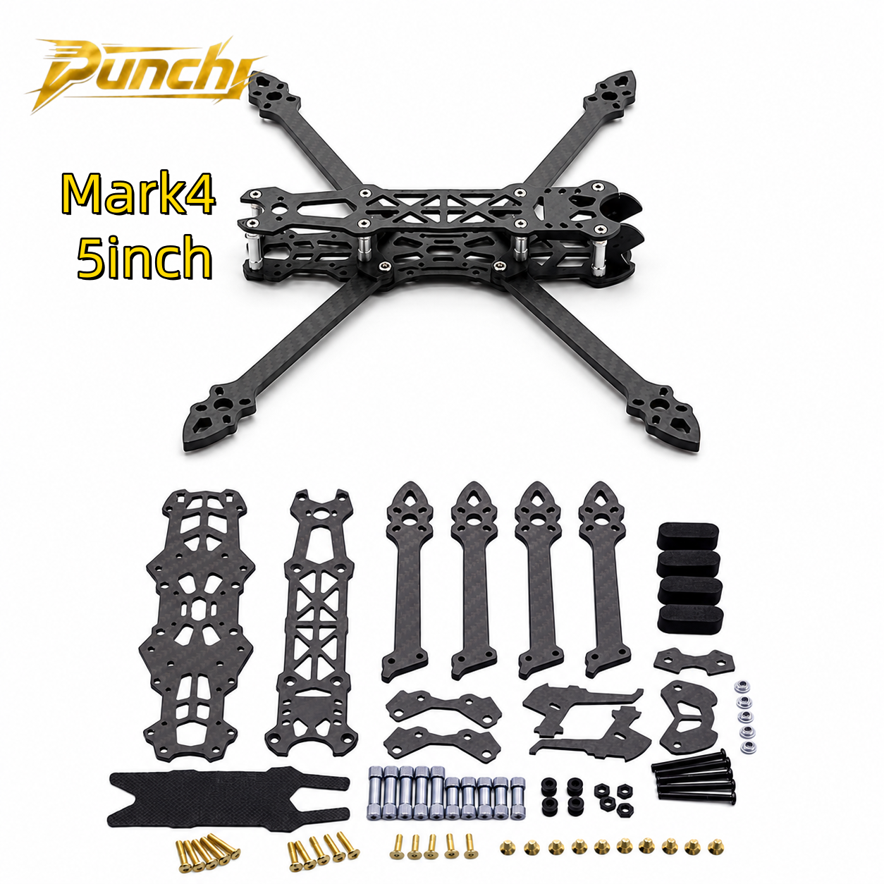 Mark4 5inch FPV Carbon Fiber F - đánh giá và giá Fpv Drone Quadcopter