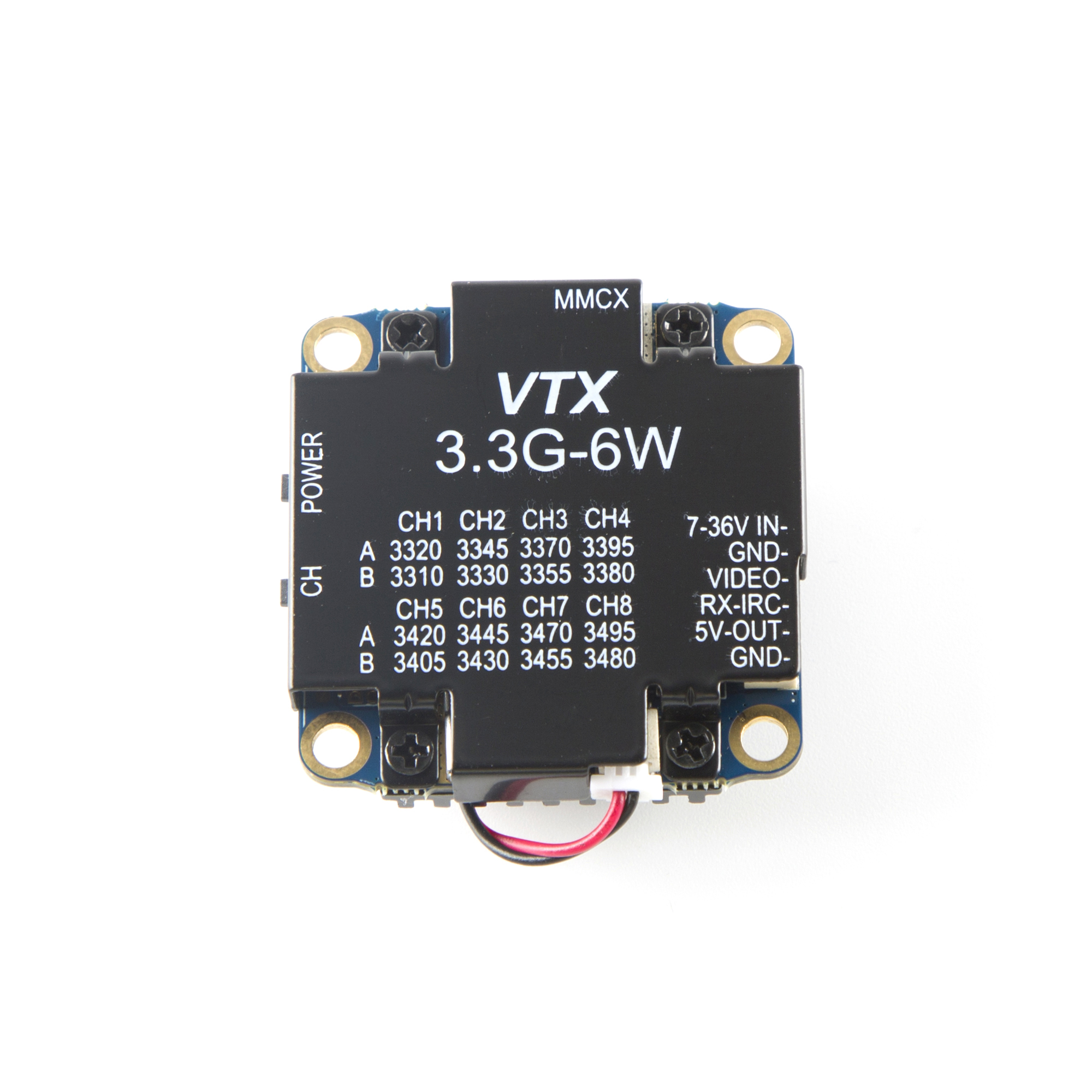 FPV Video Transmitter 3.3G 6W  - đánh giá và giá Fpv Drone Transmitter