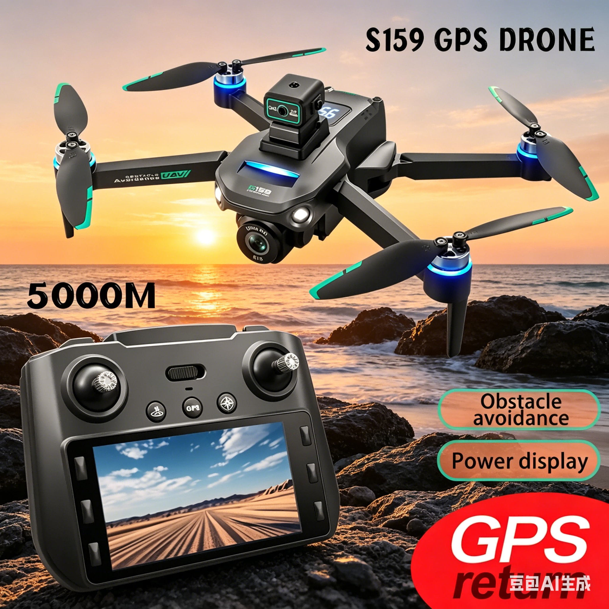 S159 GPS Drone 4K Profesional  - đánh giá và giá Fpv Drone Charger